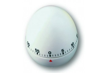 White Egg Kitchen Timer (38.1002)